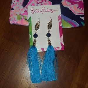 Lilly Pulitzer tassel earrings